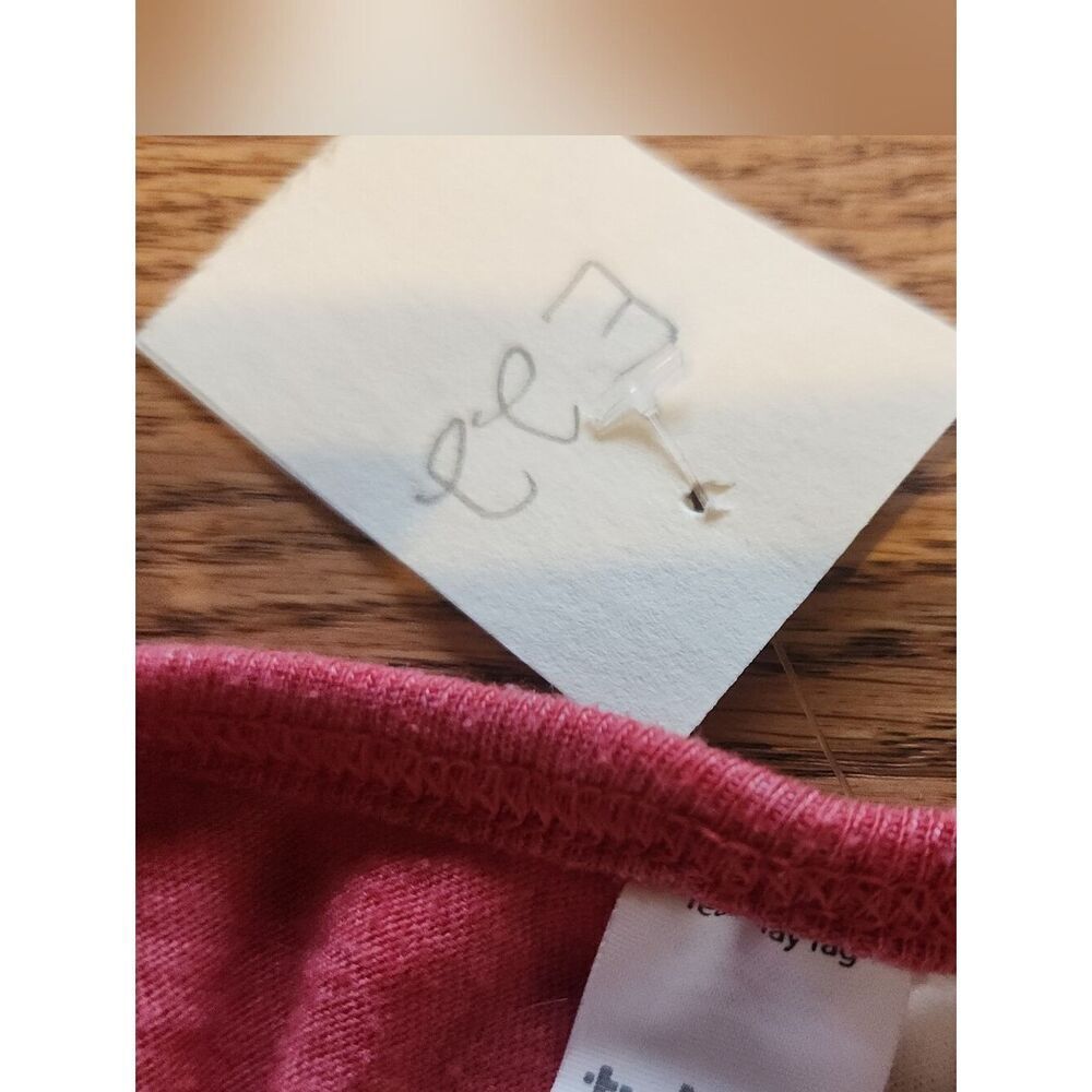 E22 Chick-fil-A Peace Love Graphic Tank Top - Coral & White - Picture 7 of 13